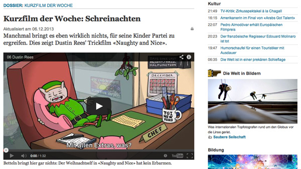 elf in the papers! - 1