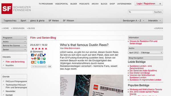 swiss radio and television blog - 1